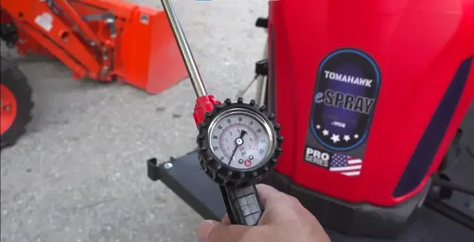 Irrigation pressure testing to prevent weed growth in lawns