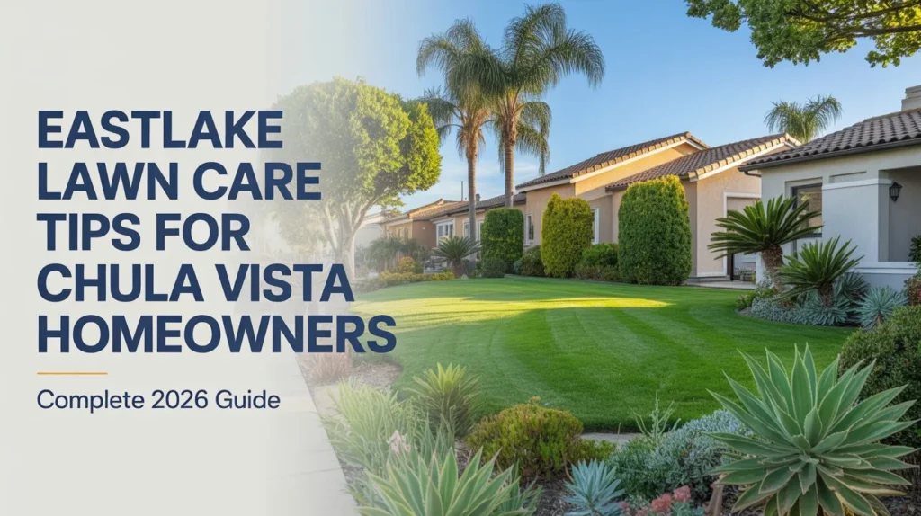 Eastlake Lawn Care Tips for Chula Vista Homeowners Complete 2026 Guide